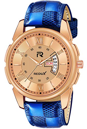 Redux RWS0216S Analogue Blue Linear Designer Dial Men’s & Boy's Watch