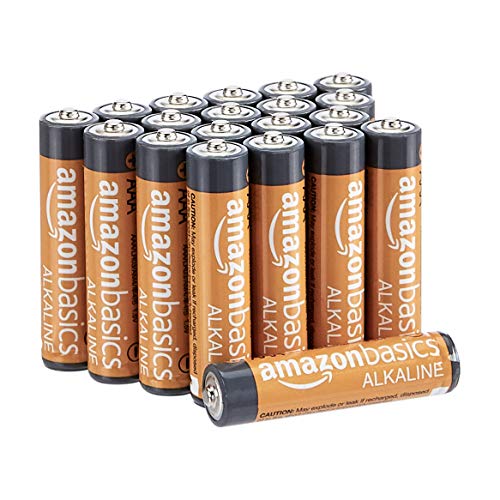 AmazonBasics 36 Pack AAA High-Performance Alkaline Batteries, 10-Year Shelf Life, Easy to Open Value Pack