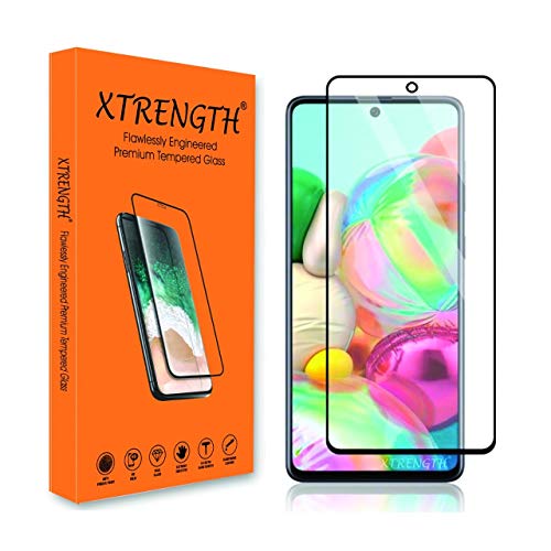 XTRENGTH's Advanced HD+ Tempered Glass/Screen Guard Designed for Samsung Galaxy S20 FE 5G - Edge to Edge Full Screen Coverage with Easy Installation Kit (Pack of 1)