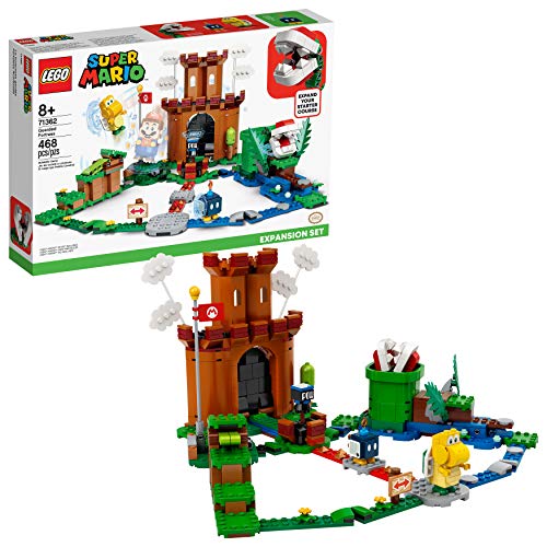 LEGO Super Mario Guarded Fortress Expansion Set 71362 Building Kit; Collectible Playset to Combine with The Super Mario Adventures with Mario Starter Course (71360) Set, New 2020 (468 Pieces)