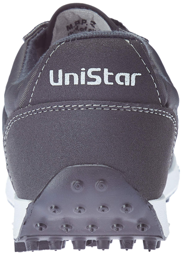 Unistar Men Black Running Shoes-10 UK/India (44 EU) (E-602)