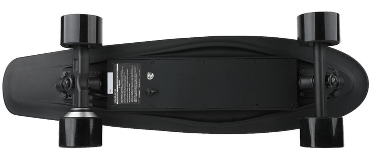 Voyager Neutrino Compact Electric Skateboard with Bluetooth Remote, Powerful 350W Brushless Electric Motor, 12.5 MPH Max Speed, 7 Mile Range (Black)